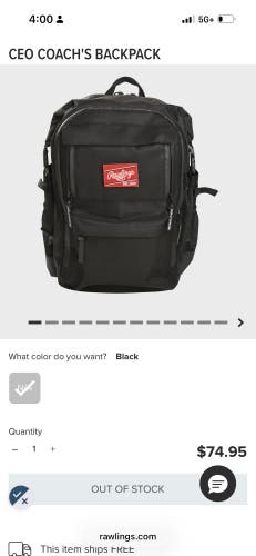 Rawlings Bat Bag (Used)