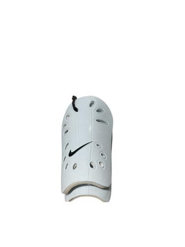 Used Nike Soccer Shin Guards Adult White MD 11834-S000044897