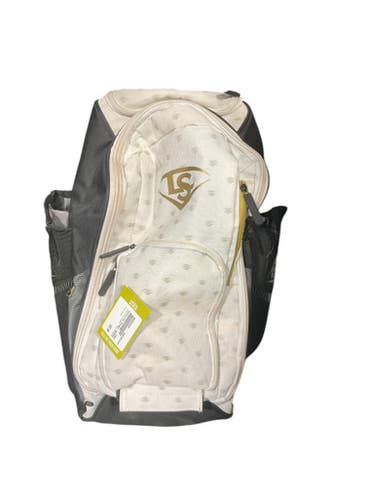 Used Louisville Slugger BACKPACK BB/SB Player Carry Bag Black 11834-S000044894
