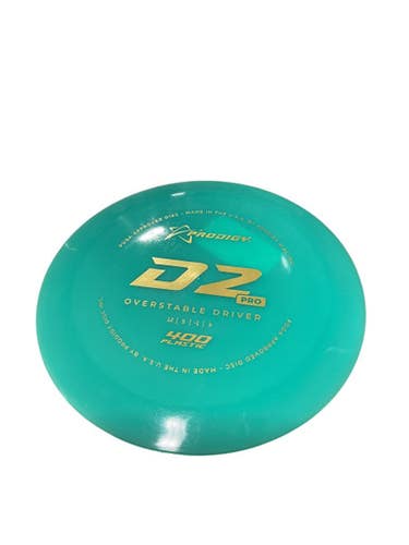 Used Prodigy D2 PRO Disc Golf Driver Green 11834-S000045021