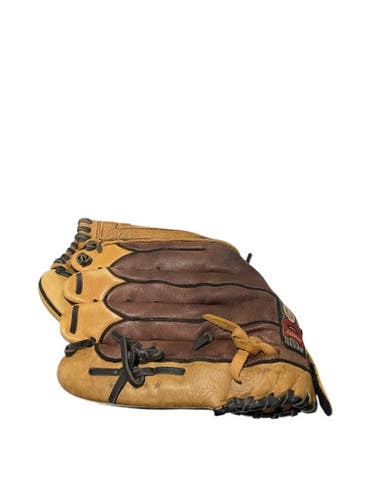 Used Louisville Slugger FIELDERS GLOVE BB/SB Glove RH Throw Brown 13 1/2" 11834-S000045002
