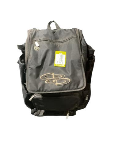 Used BoomBah BLACK WHEELED BAG BB/SB Player Wheeled Bag Black 11834-S000044961