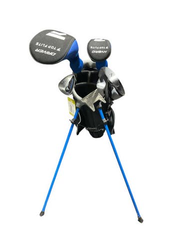 Used Top Flite 6 PC TOP FLITE GOLF SET Jr Package Set RH Royal Blue 6 Piece 11834-S000044929