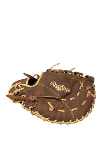 Used Rawlings PREMIUM SERIES BB/SB First Base LH Throw Brown 12 1/2" 11834-S000044930