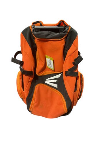Used Easton ORANGE WHEELED BB/SB Player Wheeled Bag Orange 11834-S000044924