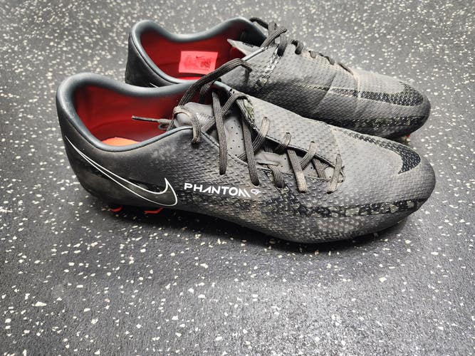 Used Nike PHANTOM GT Soccer Cleats Black Senior 10.5 11849-S000035492