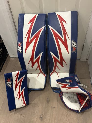 33" Brian's Optik 3 Regular Goalie Full Set (Used)