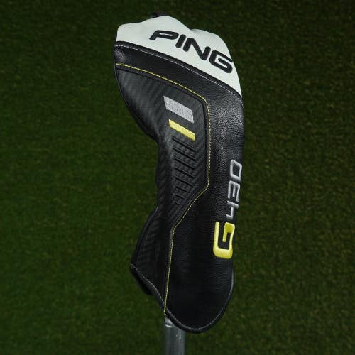 PING G430 FAIRWAY WOOD HEADCOVER BLACK / WHITE / GREEN CHANGEABLE #'S ~ LOOK!!