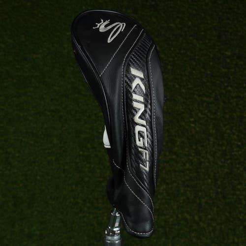 COBRA KING F7 FAIRWAY WOOD HEADCOVER BLACK / WHITE CHANGEABLE #'S ~ LOOK!!