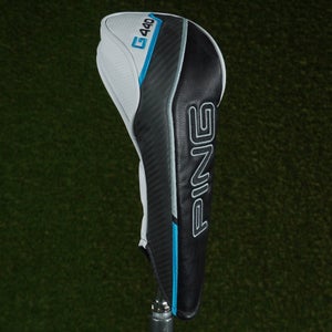 PING G440 FAIRWAY WOOD HEADCOVER WHITE / BLACK / BLUE CHANGEABLE #'S ~ LOOK!!