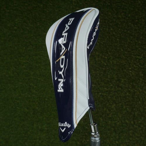 CALLAWAY PARADYM FAIRWAY WOOD HEADCOVER NAVY / WHITE CHANGEABLE #'S ~ LOOK!!
