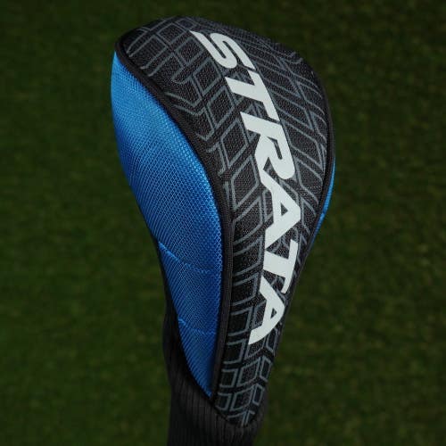 CALLAWAY STRATA 3 FAIRWAY WOOD 3W HEADCOVER BLACK / BLUE ~ LOOK!!
