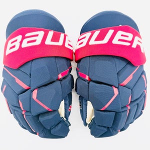New Team USA Bauer Supreme Machs Hockey Gloves-13"-Single Layer Palms-Floating Cuff
