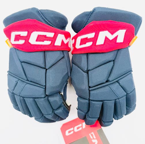 New Custom TEAM USA CCM HGPFTW Hockey Gloves-14"-Single Layer Palms