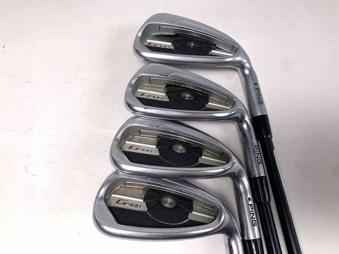 Ping G400 Iron Set 7-PW Black Dot Alta CB AWT Senior Graphite Mens RH