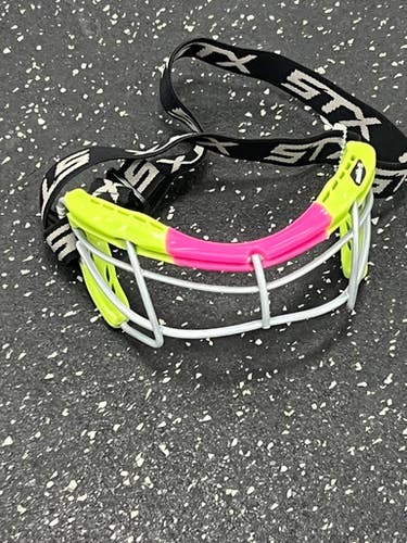 Used STX ROOKIE-S Lacrosse Facial Protect Pink Junior 11849-S000035875