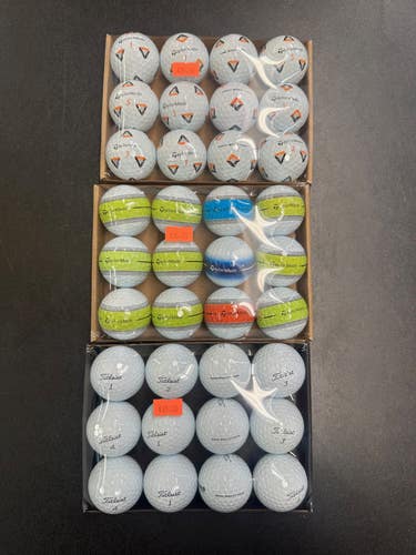 Golf balls-Used A grades by the dozen (like new) Titleist & Taylor made
