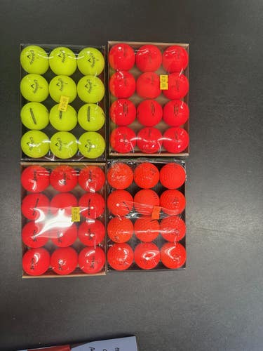 Used golf balls by the dozen (B grade quality) Srixon, Titleist, Vice & Callaway