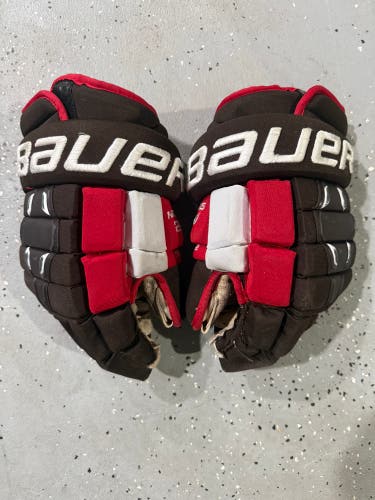 Brown college Bauer Nexus 2N Gloves 14" Pro Stock