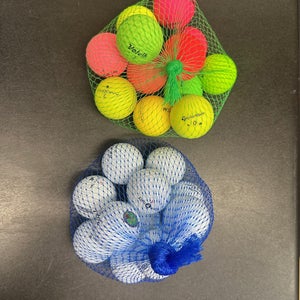 Used golf balls grab bag-various dozen