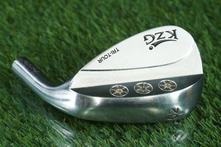 KZG TRI-TOUR 52 8 WEDGE GAP ATTACK FORGED RIGHT HANDED RH .370 (HEAD ONLY)