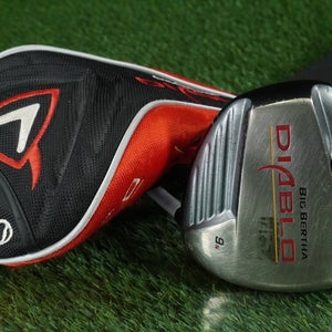 CALLAWAY BIG BERTHA DIABLO 9 N DRIVER ALDILA DVS 65G REGULAR RH W/ HEADCOVER
