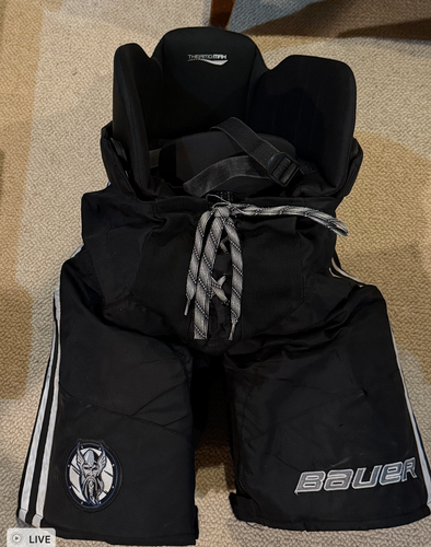 Used Pro Stock Senior Large Bauer Nexus Custom Pro Hockey Pants