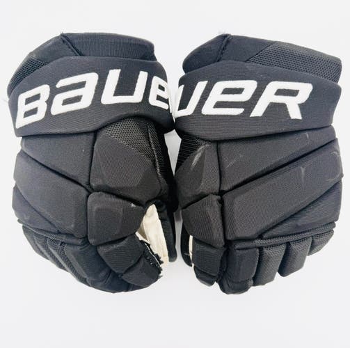 Nearly New NHL Pro Stock Stars Bauer Vapor Hyperlite Pro Hockey Gloves-14"-Single Layer Palm