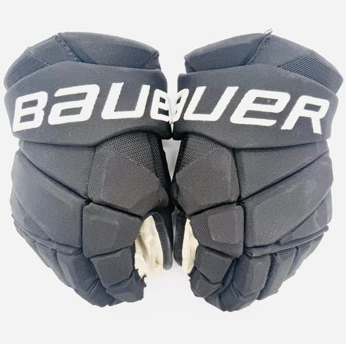 Nearly New NHL Pro Stock Stars Bauer Vapor Hyperlite Pro Hockey Gloves-14"-Single Layer Palm
