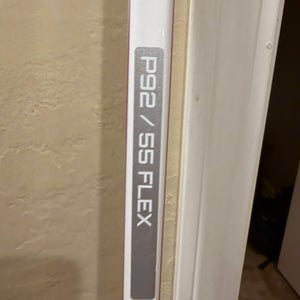 Intermediate Bauer Proto2 Left Hand Hockey Stick P92 55 Flex WHITE (Used)