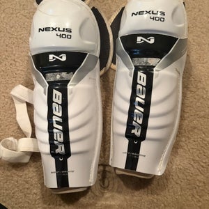 Junior Bauer Nexus 400 11" Shin Pads (Used)