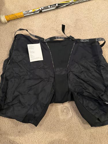 Black XL CCM Tacks Pant Shell (New but worn due to time)