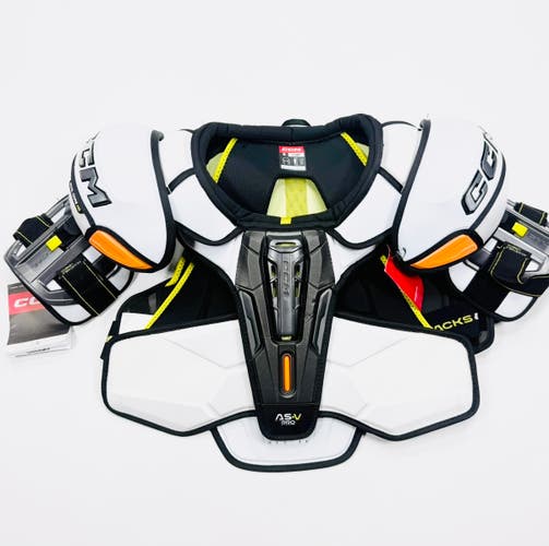 New Pro Stock CCM Tacks AS-V Pro Shoulder Pads-XL