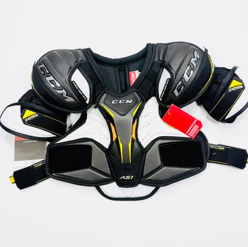 New Pro Stock CCM Super Tacks AS1 Shoulder Pads-Small