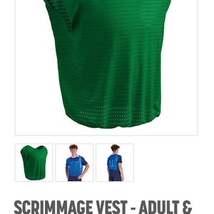 15 total Champro Kelly Green Adult Scrimmage Vest (New)
