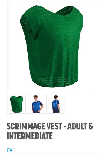 15 total Champro Kelly Green Adult Scrimmage Vest (New)