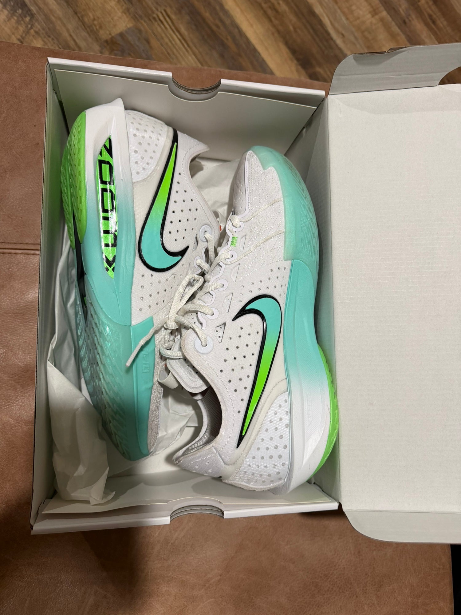kyrie 5 white mint green