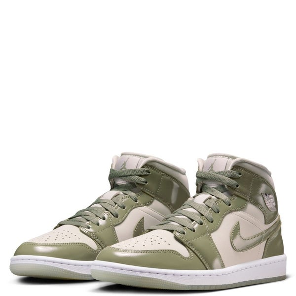 Nike Air Jordan 1 Mid SE HF4079-003 Sneaker Women 8 Sea Glass Green Shoes FL4717