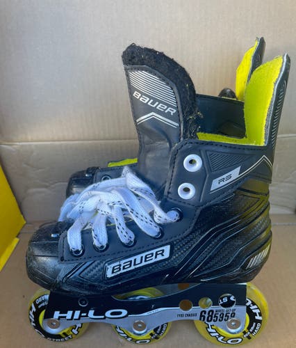 Used Bauer RS Roller Hockey Skates Youth 11