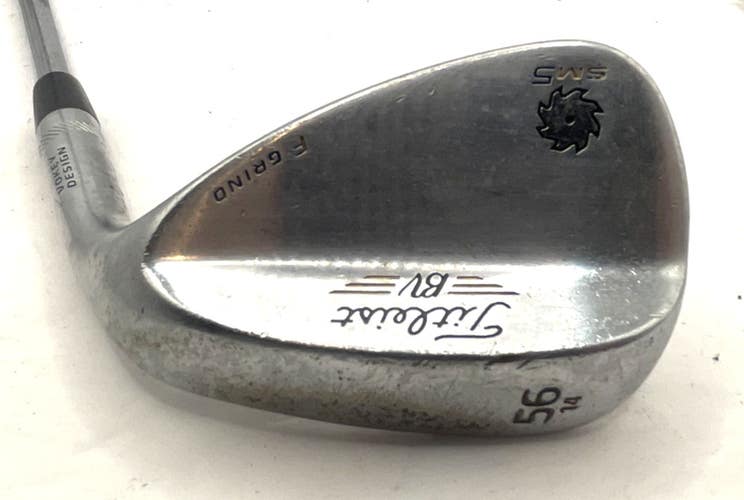 Titleist Vokey SM5 Vokey 56/14 Sand Wedge F Grind Steel Shaft SW