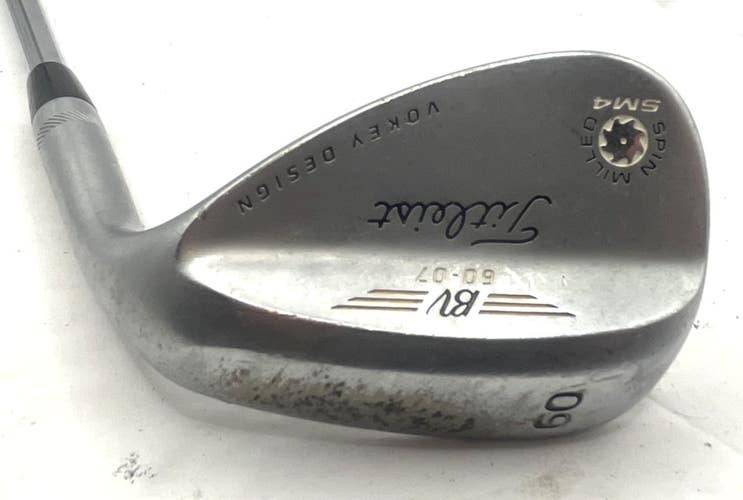 TITLEIST Vokey BV SM4 SPIN MILLED 60/07 LOB WEDGE STEEL SHAFT