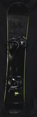 RIDE NO 4 SNOWBOARD SIZE 158 CM WITH NEW 5150 LARGE BINDINGS