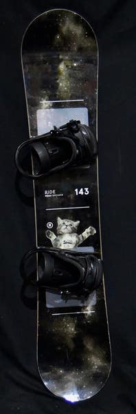 【RIDE】 HEARTBREAKER 143cm スノーボード RIDE（ライド） HEARTBREAKER ＆ CAUSE 板＋ビンディングセット 2点