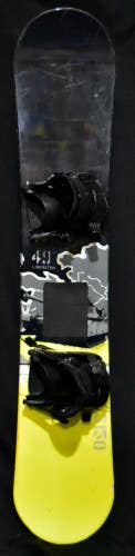 5150 LIBERATOR SNOWBOARD SIZE 149CM WITH FLOW MEDIUM BINDINGS
