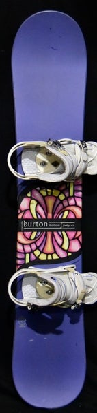 BURTON MOTION SNOWBOARD SIZE 146 CM WITH BURTON MEDIUM BINDINGS