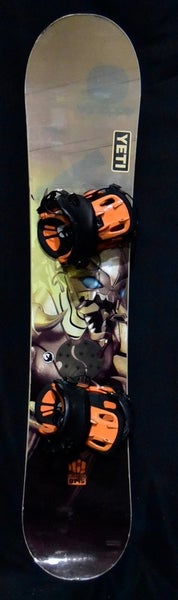 BURTON PUNCH SNOWBOARD SIZE 145 CM WITH MEDIUM BINDINGS