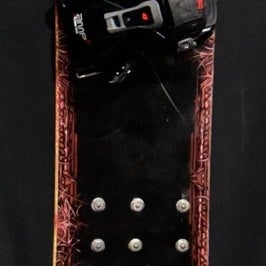 BURTON AIR SNOWBOARD SIZE 157 CM WITH FLOW LARGE BINDINGS