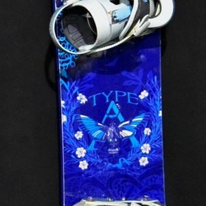 TYPE A SNOWBOARD SIZE 150 CM WITH MEDIUM BINDINGS