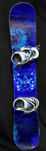 TYPE A SNOWBOARD SIZE 150 CM WITH MEDIUM BINDINGS