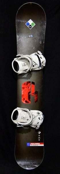 NEW PALMER CLASSIC SNOWBOARD SIZE 161 CM WITH NEW CHANRICH LARGE BINDINGS